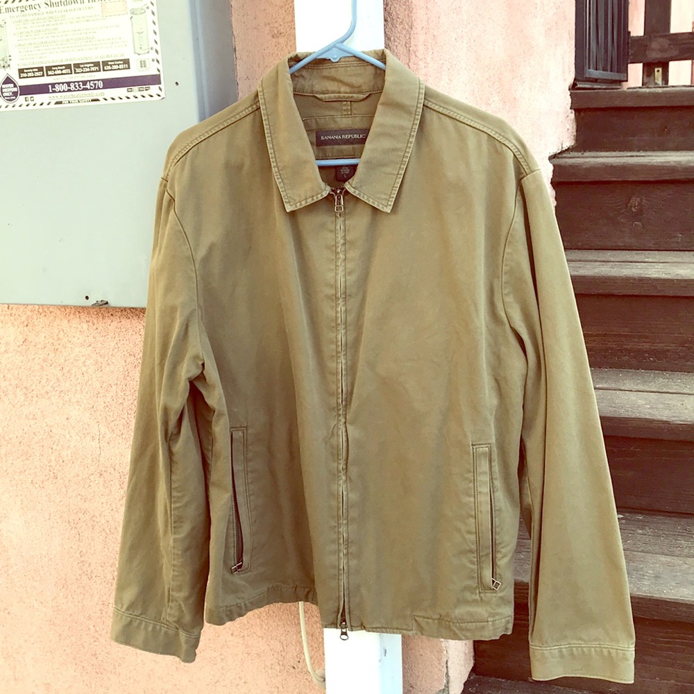 Banana Republic double zip  jacket